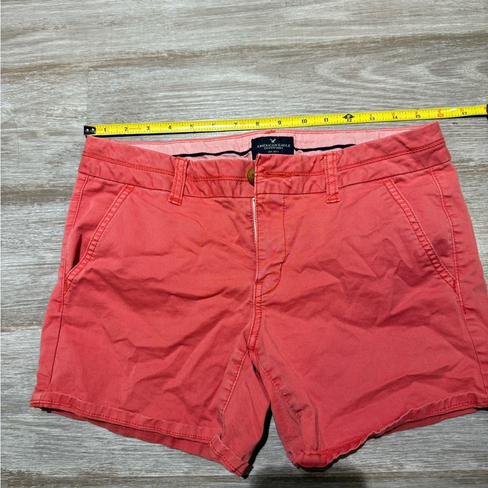 American Eagle Outfitters Pink Bermudas Casual Summer Shorts